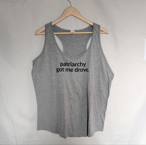 Anti-Patriarchy Feminist Graphic Tank Top